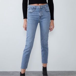 Zara Slim High Rise Jeans!